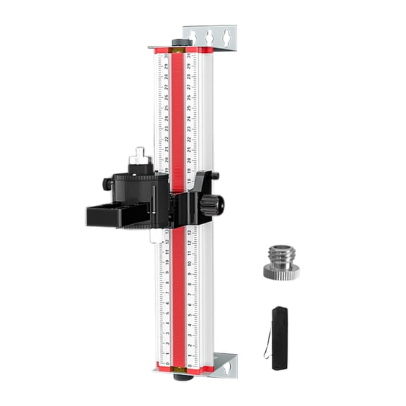 yotijay Universal Level Wall Mount Accessories Practical Leveling Tools Repair Part Wear Movable 30cm