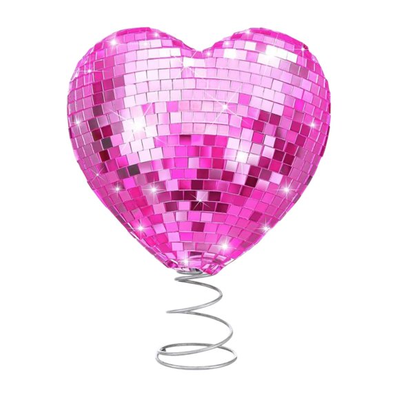 yotijay Valentine Day Heart Display for Apartment Office Spring Festival Rose Red