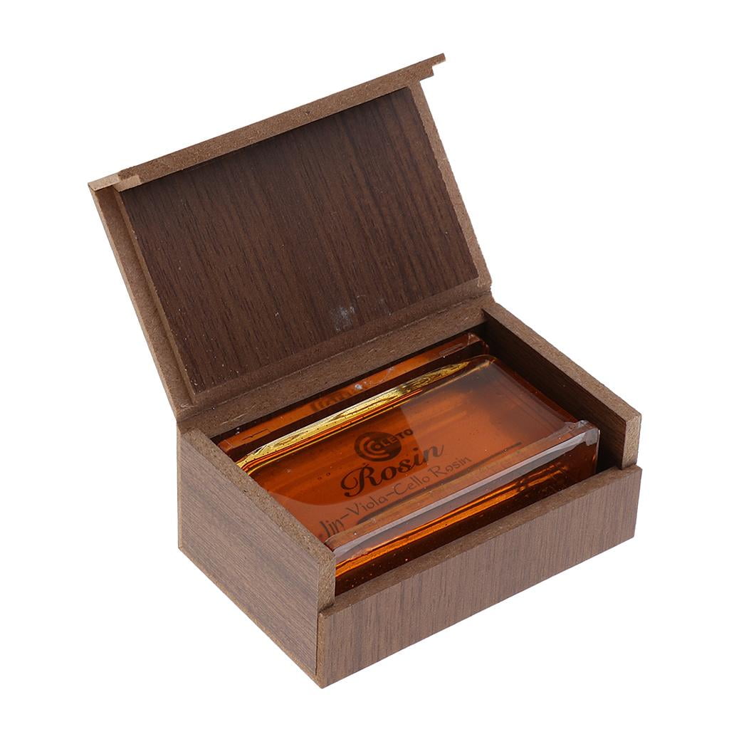 yotijay Violin Rosin Resin For Violin Cello Bowed String Musical Instrument with Box