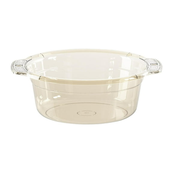 yotijay Wash Basin Dish Basin Portable Space Saving Washing Basket Bowl Dish Pan Laundry 23cmx10.2cm