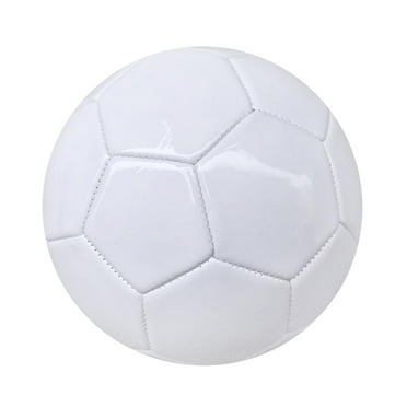 yotijay White Soccer Ball DIY Soccer Ball Practice Game Professional Outdoor Sports Ball Size 3
