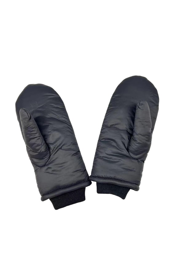 Winter Mittens Lightweight Insulated Thick Gloves for Cycling Outdoor Hiking Black