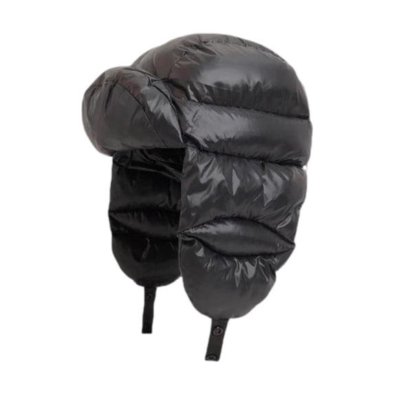 yotijay Winter Warm Hat for Men Warm Beanie Cap for Outdoor Sports Backpacking Skiing Black