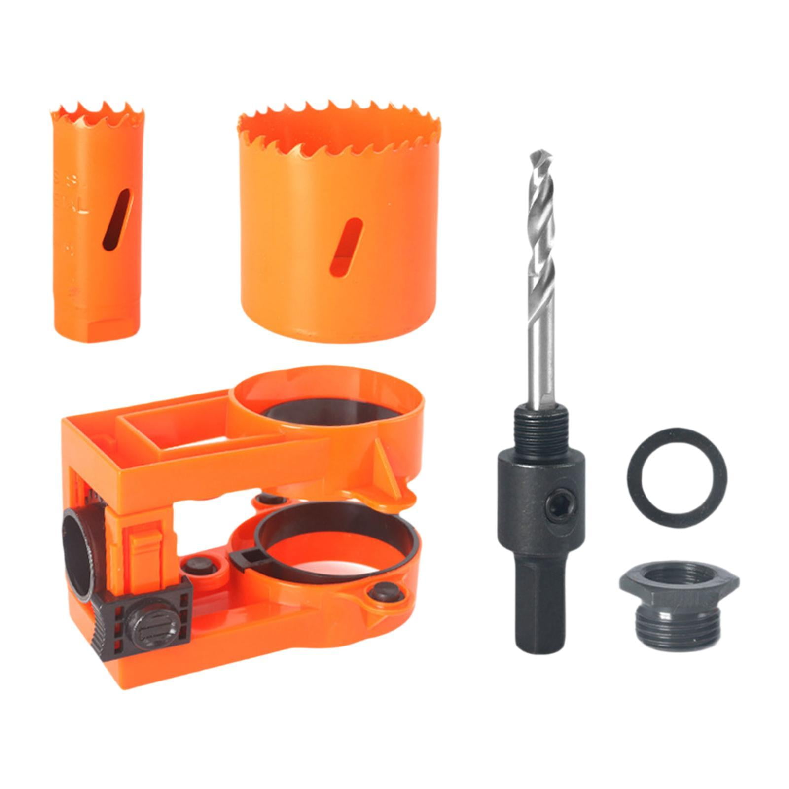 yotijay Wood Door Lock Hole Saws and Arbor Set Easily Install