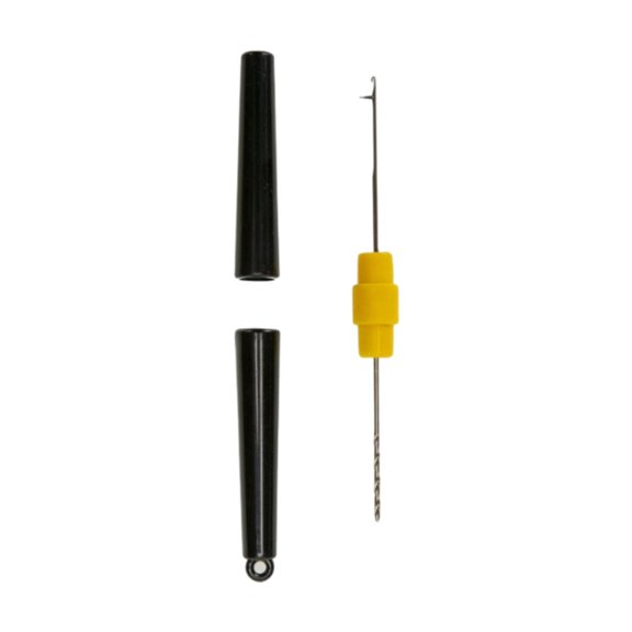yotijay ing Tool 2 in 1 with Storage Holder Carp Threader Black