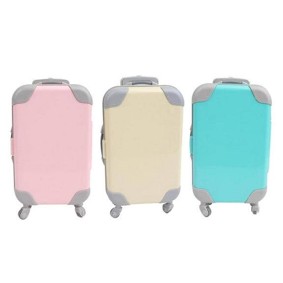 yotijay lahomia 3Pack of 18 inch Doll Suitcase Compatible for American Doll