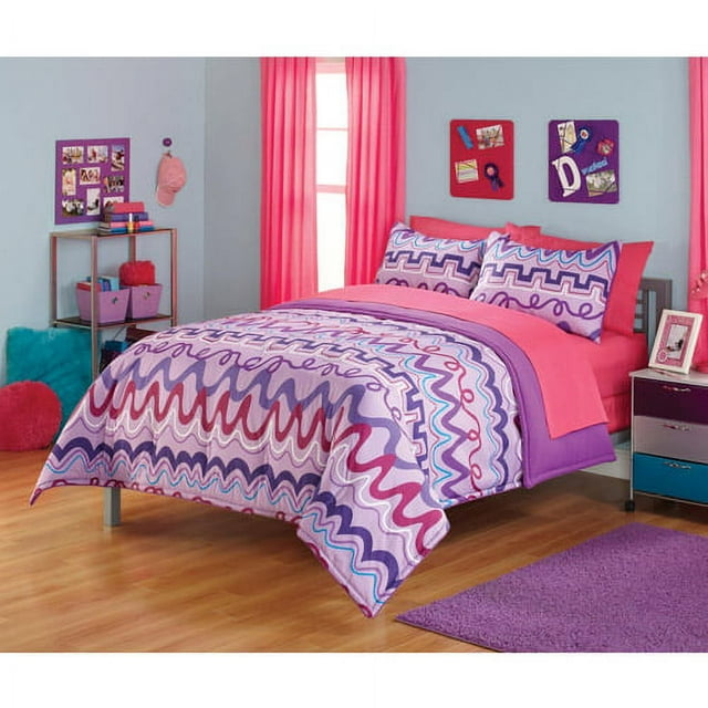 your zone zigga zaga bedding comforter set