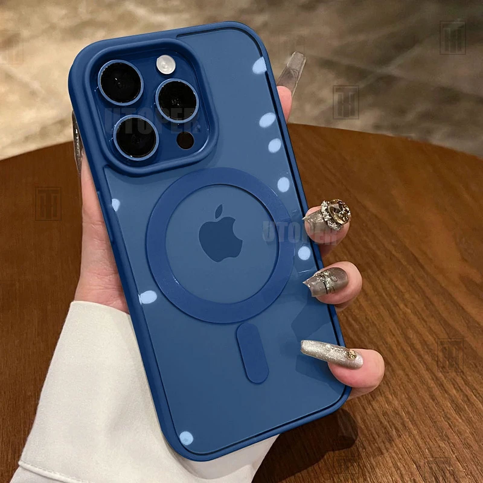 New Transparent Acrylic Case for iPhone 16 15 14 13 12 11 Pro Max 16