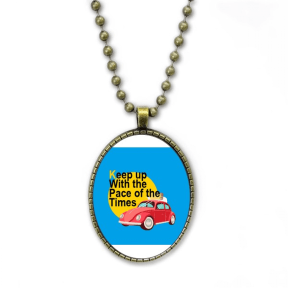 youth learning advanced era necklace vintage chain bead pendant jewelry collection