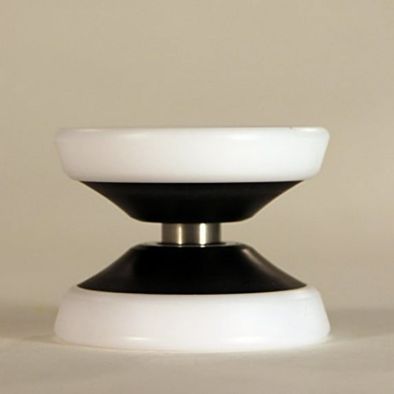 yoyo Zeekio Zenith Yo-Yo with Mirror Center - Black and White