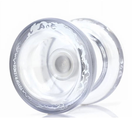 yoyofriends AoE-Area of Effect Yo-Yo - Responsive & Unresponsive - Injection Molded Plastic YoYo (Clear)