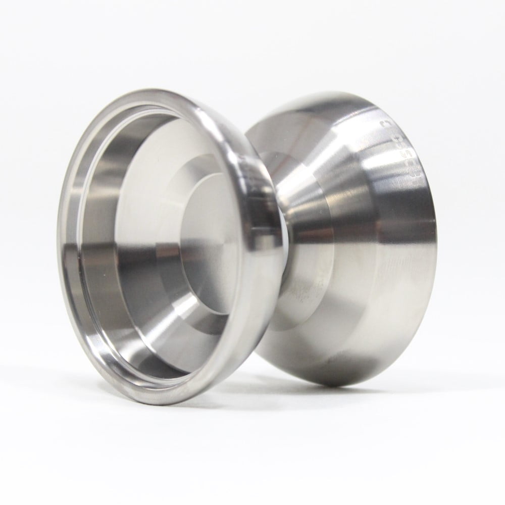 yoyofriends Crosscut Yo-Yo - Titanium YoYo with Enhanced Power and Stability (Titanium)