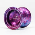 thumbnail image 1 of yoyofriends Shortcut Yo-Yo - Mono-Metal YoYo (Pink Dark Blue Acidwash), 1 of 3