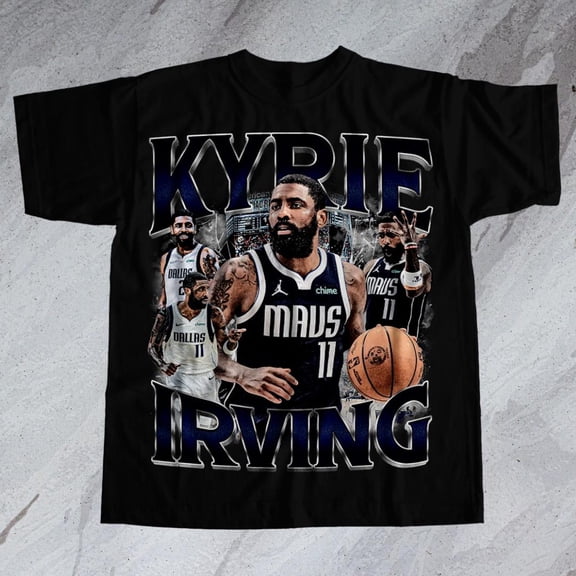 yrie Irving 90s Basketball Graphic Tee, Retro Vintage Style Unisex Cotton T-Shirt, Sizes S-5XL