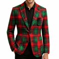 thumbnail image 1 of yuCgh Men's Corduroy Suit Jacket with Printed Details and Warm Pockets, Cardigan for Casual Use, Perfect for Daily Adventures,Army Green L, 1 of 4