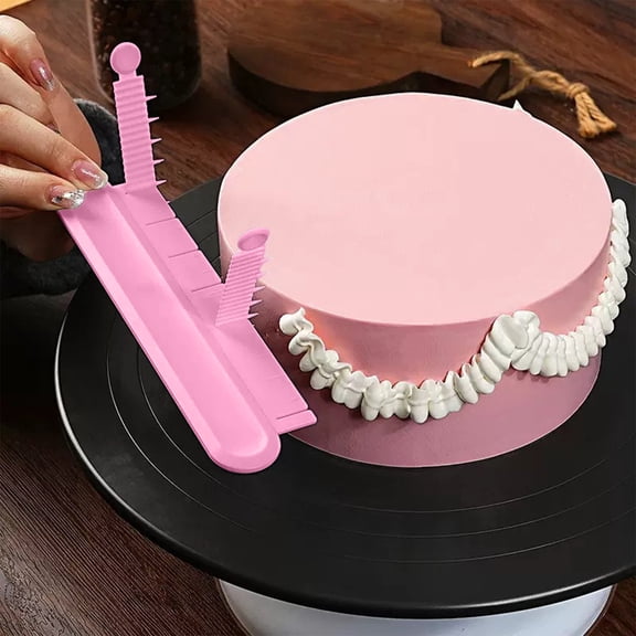 yuHome Cake Arch Molding Tool Adjustable Cake Ruler | Baking Measurement Guide for Icing Piping Scraping | Cake Frosting Tool for Home Baking Dessert Shops