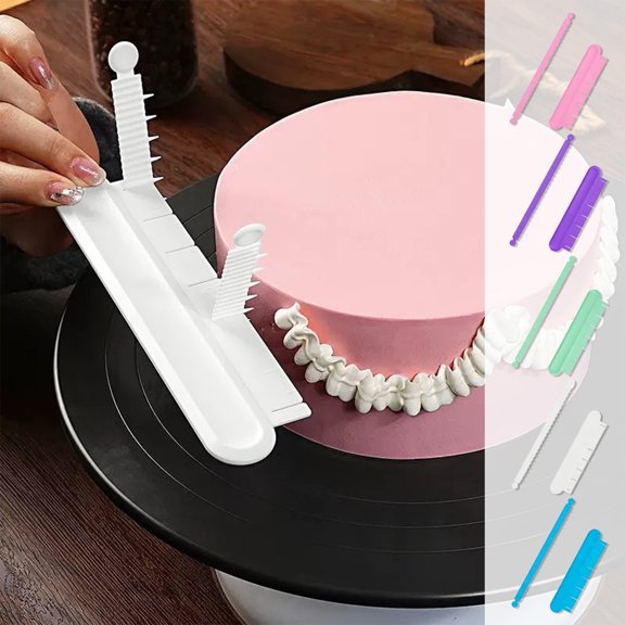 yuHome Cake Arch Molding Tool Adjustable Cake Ruler | Baking Measurement Guide for Icing Piping Scraping | Cake Frosting Tool for Home Baking Dessert Shops