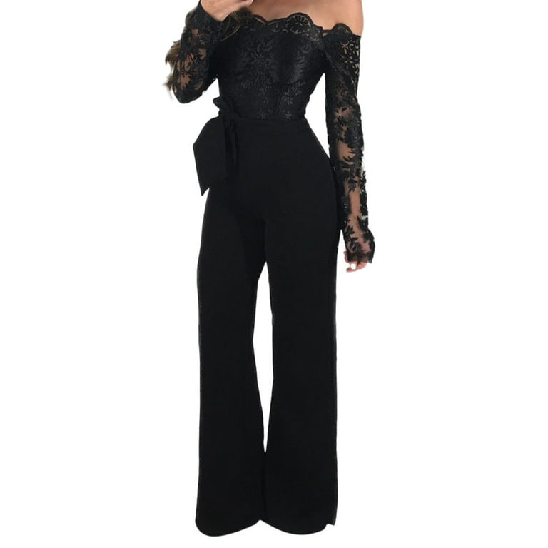 新品OFF SHOULDER LACE LIKE ROMPERS my closet / OFF SHOULDER LACE LIKE ROMPERS SBK