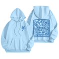 thumbnail image 1 of yueewhu Pink Hoodies for Women 2025 Teen Girls Graphic Hoodie Long Sleeve Cute Preppy Sweatshirts Y2K Tops with Pockets (Sky Blue, 3XL), 1 of 7