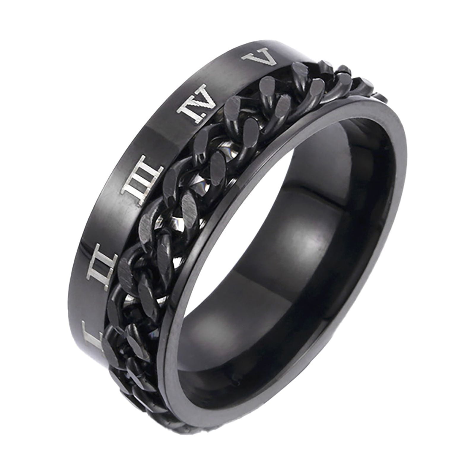 Transferring Rings yuehao accessories rings new siple transfer jewelry men's titanium ...