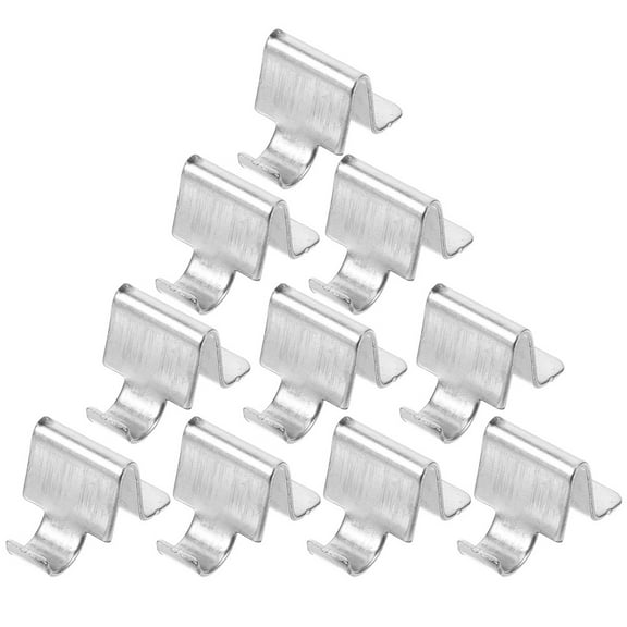 ULTNICE Shelf Support Cabinet Shelf Clips Easy Installation 10Pcs 1In S Hook