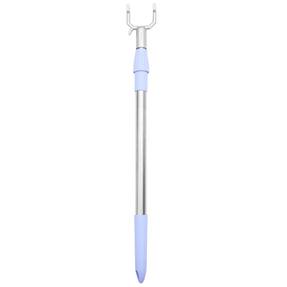 yuehuaidai Adjustable Aluminum Alloy Clothesline Pole for Home with Silver Color and Design 17.72 Inches