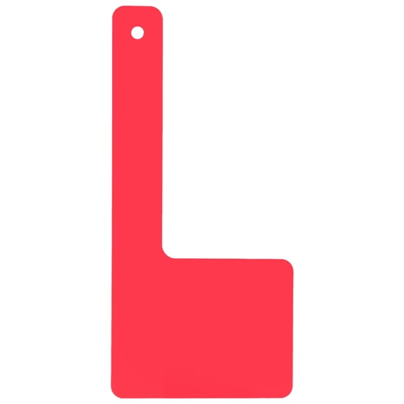 ULTNICE Mailbox Accessory Red Mailbox Flag Acrylic 1Pcs