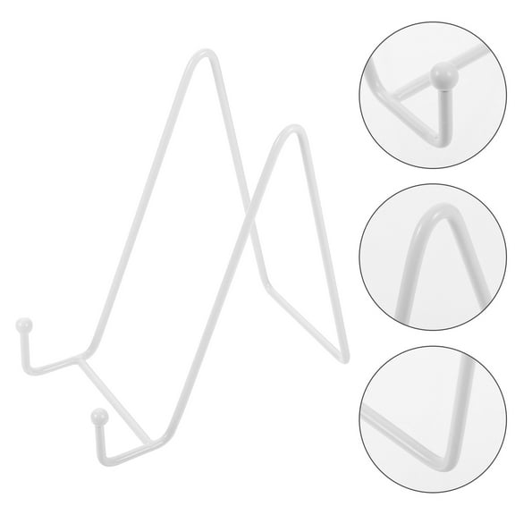 ULTNICE 1Pcs Metal Easel Plate Holder for Picture and Plate Display 15.0x14.0x7.5in