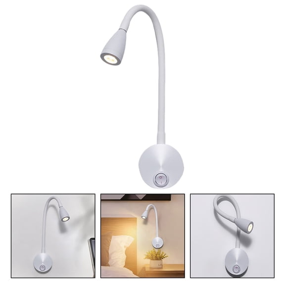 ULTNICE LED Reading Light Iron 1Pack 15.7x3.1in