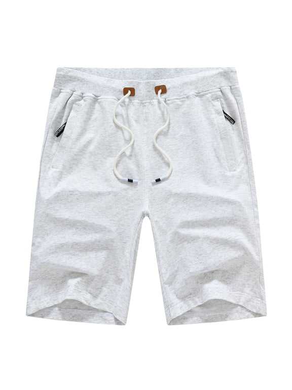 Casual Drawstring Zipper Pockets Bermuda Shorts