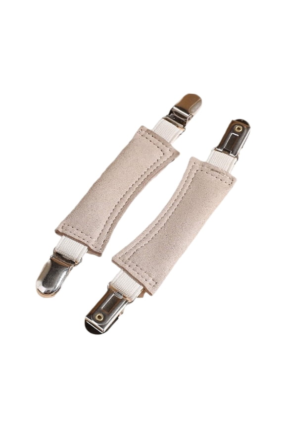 2 Pieces Elastic Shoe Strap for Sandals Cloud Platform EVA Slippers Slippers gray