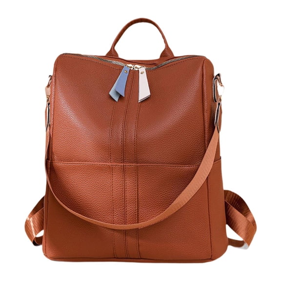 yuksok Backpack Retro-d Easy to Store Modern Daypack for Go Out Angling Picnic Brown