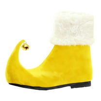 yuksok Christmas Elf Shoes with Bells - Halloween Cosplay Accessories for Dressing Up 45