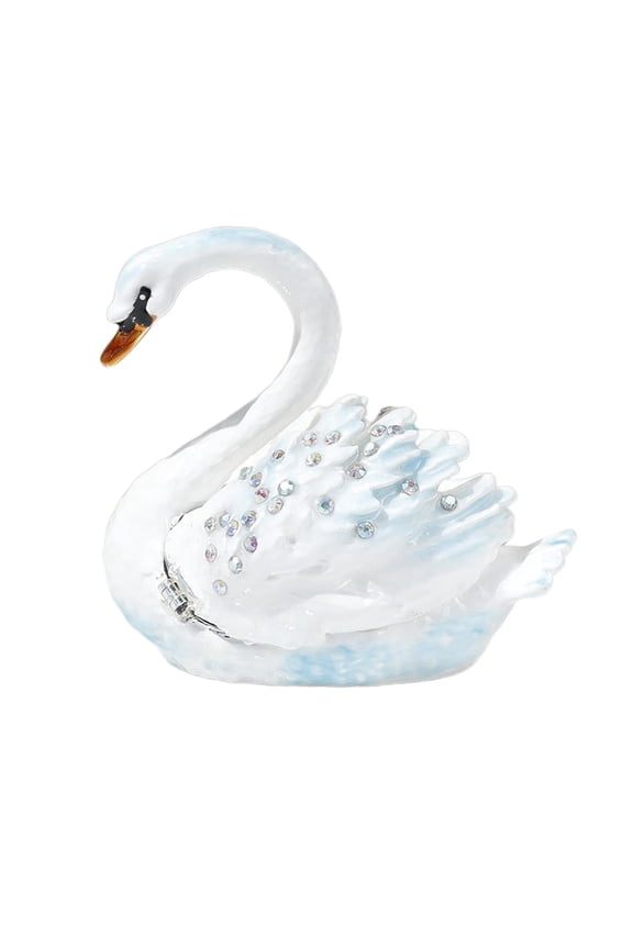 Couple Rings Box Jewelry Organizer Vintage Creative Jewelry Storage Box Jewelry Packaging Case for Engagement Wedding Banquet gradient blue