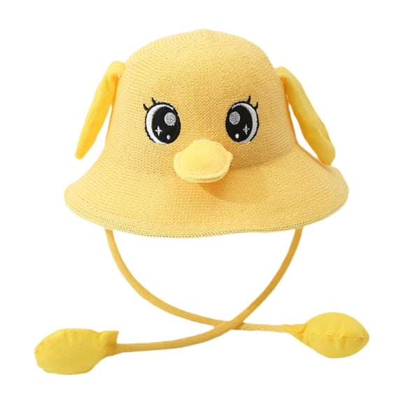 yuksok Ear Moving Jumping Hat Casual Trendy Kids Sun Hat for Fancy Dress Trips Gift Yellow