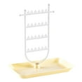 thumbnail image 1 of yuksok Earrings Organizer 4 Layer Home Vanity Jewelry Display Stand for Women Girls Clear, 1 of 9