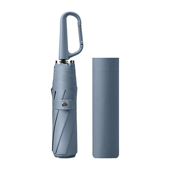 yuksok Folding Umbrella Large Travel Sunshade Umbrella for Outdoor Activities Trips blue