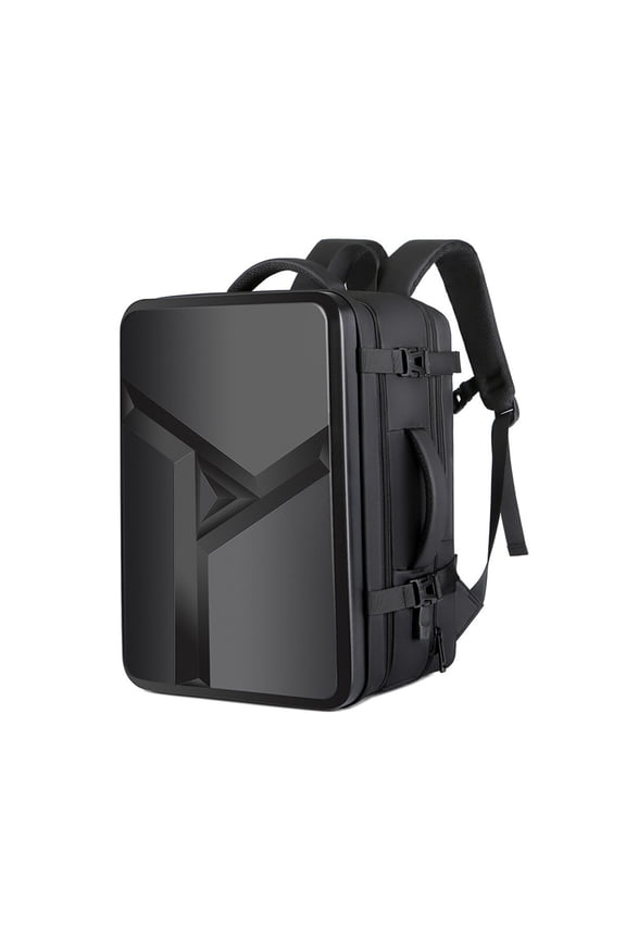 Hard Case Business Backpack 17inch Men's Backpack for Business Working Daily Black