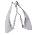 thumbnail image 1 of yuksok Hidden Underarm Shoulder Bag Bag for Running Costume Parties Cosplay White, 1 of 9