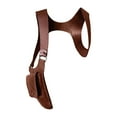 thumbnail image 1 of yuksok Hidden Underarm Shoulder Bag Double Shoulder Strap Women Men Shoulder Wallet Red Brown, 1 of 9