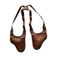 thumbnail image 1 of yuksok Hidden Underarm Shoulder Bag Wallet for Party Medieval Hiking Dark Brown, 1 of 9