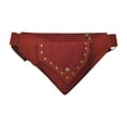 thumbnail image 1 of yuksok Hip Belt Waist Bag Thigh Drop Leg Bag Vintage Wallet Purse Fanny Pack Crossbody Bag for Carnival Holiday Party Festival Red, 1 of 9