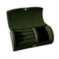 thumbnail image 1 of yuksok Jewelry Box Decorative Box Jewelry Case for Necklaces Brooches Stud Earrings Dark Green, 1 of 9