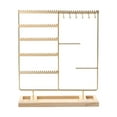 thumbnail image 1 of yuksok Jewelry Rack Rings Jewelry Display Stand for Shops Live Broadcast Photography Golden, 1 of 9