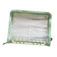 thumbnail image 1 of yuksok Jewelry Storage Book Gift Portable Dustproof Transparent Jewelry Storage Bag green, 1 of 9