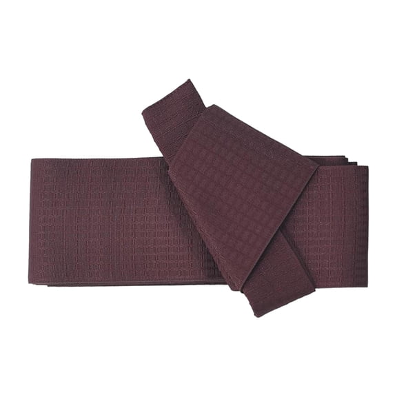 yuksok Kimono Obi Belt for Men Portable Japanese Design Waist Band Koshihimo Waist Belt Dark Red