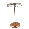 thumbnail image 1 of yuksok Necklace Organizer Rack Jewelry Organizer Rotating Home Storage and Organization 41CM brown, 1 of 9