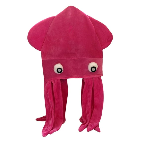 yuksok Octopus Shaped Hat Party Hat for Stage Performance Birthday Gift Photo Props Rose red