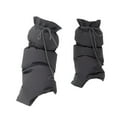 thumbnail image 1 of yuksok Winter Padded Puffer Leg Warmers for Women for Hiking Outdoor Workers Sports Deep Gray, 1 of 1