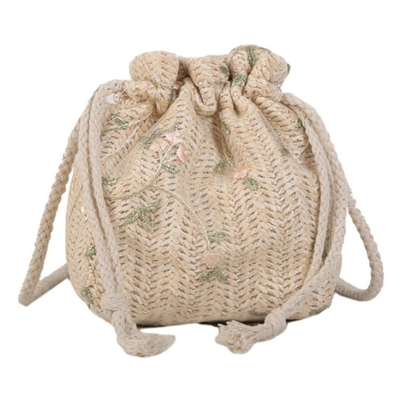 yuksok Women Shoulder Bag Handbag Purse Summer s for Travel Gatherings Work white